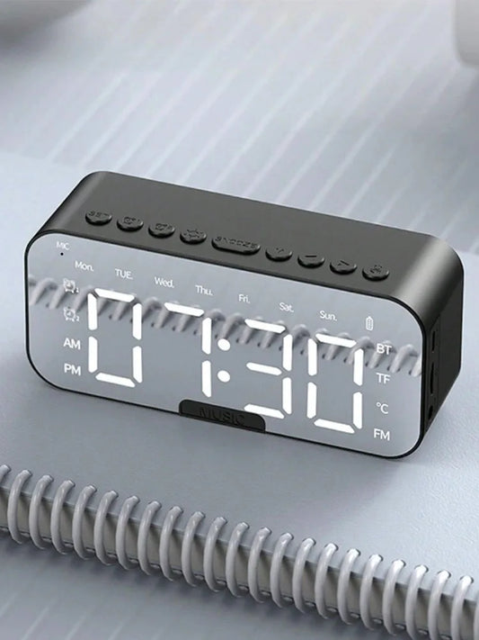 AI Smart Alarm Clock Wireless Speaker