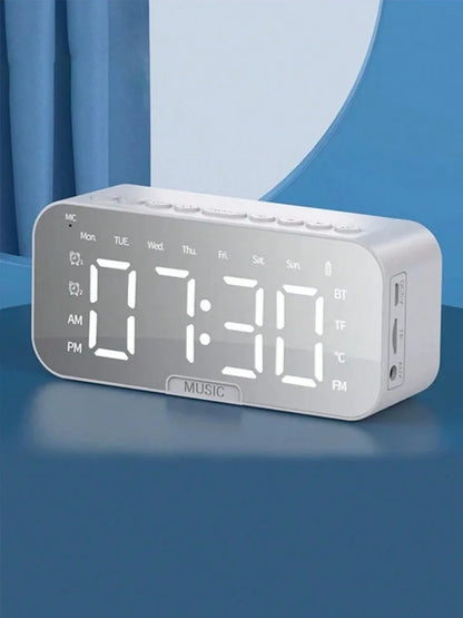 AI Smart Alarm Clock Wireless Speaker