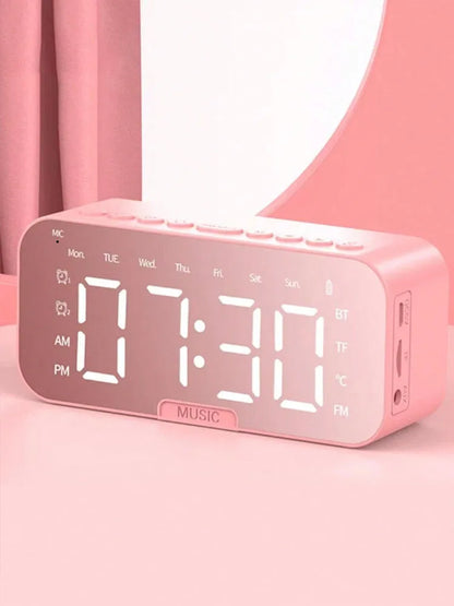 AI Smart Alarm Clock Wireless Speaker